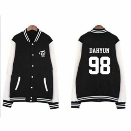 KPOP Twice Coat THE STORY BEGINS Baseball Uniform Sana Da Hyun Mina Momo Jacket