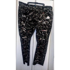 Big Men's Denim Drip Jeans