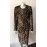 Couture Animal Print Leopard Faux Fur 2 Piece Jacket Formal Party Skirt Suit 8