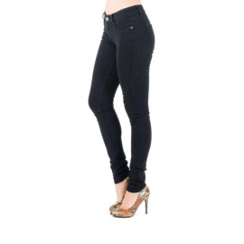 New Women Black Slim Skinny Geso Cotton Jeans #50