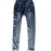 Women Stretchy Denim Jegging Jeans High Waist Tummy Control Pencil Pants Black